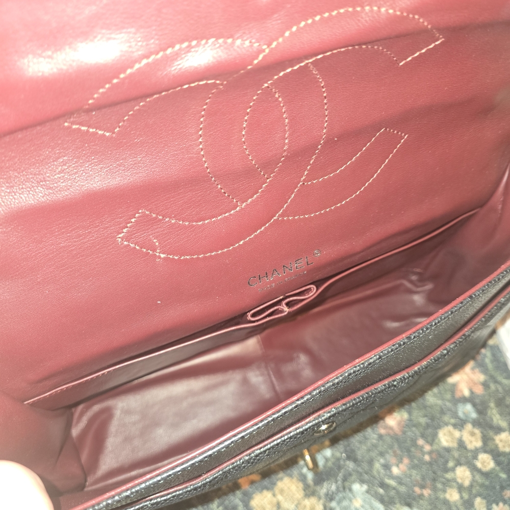 Chanel Style Black Quilted Chain Shoulder Bag - Picture 4 of 5